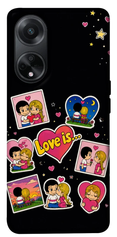Чохол на Oppo A58 4G Love is фото 1 з 1