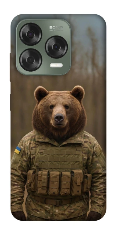 Чохол на ZTE Nubia V70 Design Ведмідь захисник фото 1 з 1