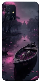 Чехол на Samsung Galaxy M31s Boat and flamingo фото 1 из 1