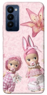 Чохол на TECNO Camon 18 Vintage Blossom Twins фото 1 з 1