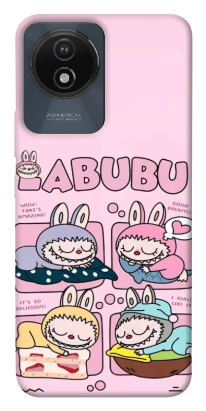 Чохол на Vivo Y02 Labubu Dreams Collage фото 1 з 1