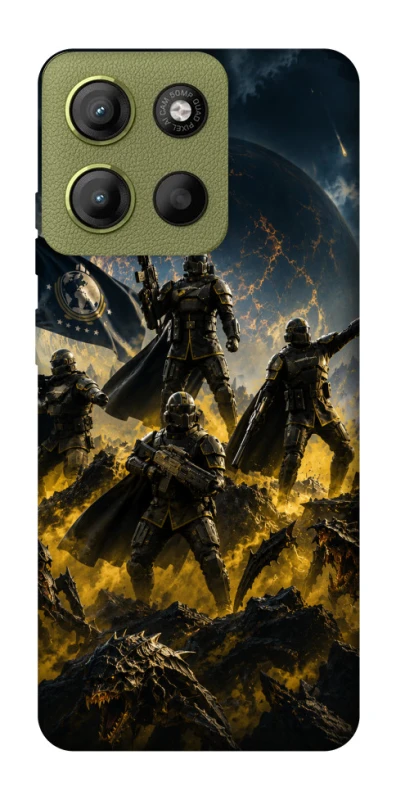 Чохол на Motorola Moto G15 4G HELLDIVERS фото 1 з 1