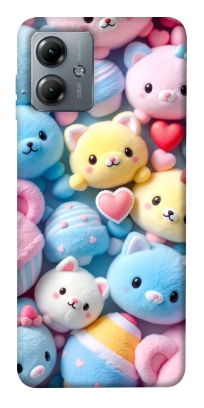 Чохол на Motorola Moto G14 Soft toys фото 1 з 1