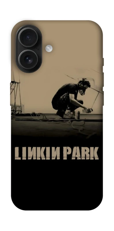 Чехол на Apple iPhone 16 Linkin Park logo ver.3 фото 1 из 1