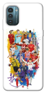 Чехол на Nokia G21 Football Abstract v2 фото 1 из 1