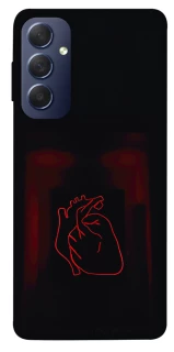 Чехол на Samsung Galaxy M54 5G Красное сердце фото 1 из 1