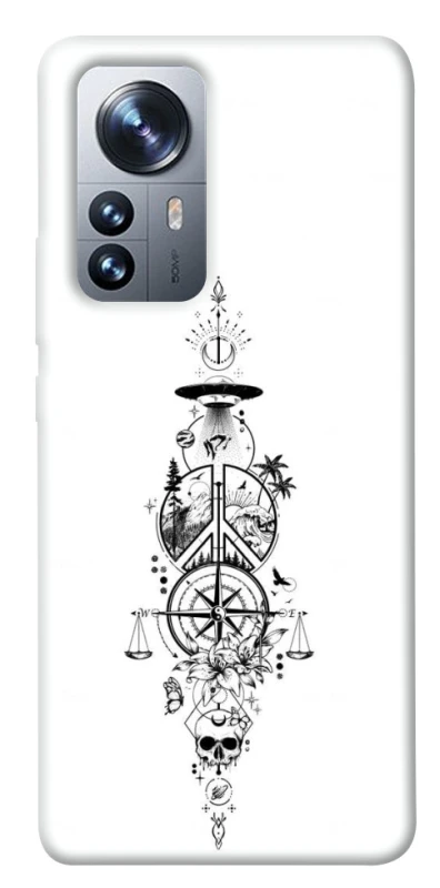 Чехол на Xiaomi 12 / 12X Tattoo ver.7 фото 1 из 1