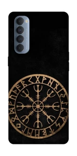 Чохол на Oppo Reno 4 Pro Рунічне коло v2 фото 1 з 1