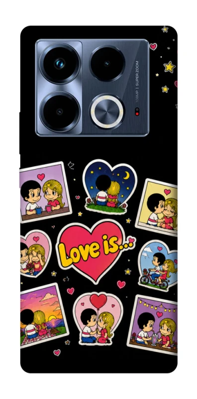 Чохол на Infinix Note 40 4G Love is ver.2 фото 1 з 1