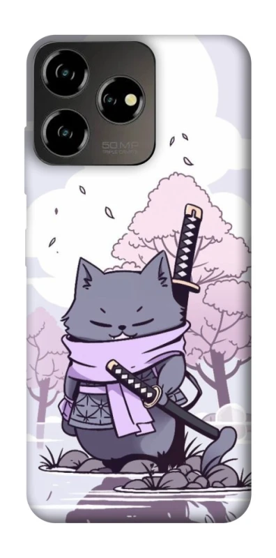 Чохол на ZTE Blade V50 Design 4G Samurai cat фото 1 з 1