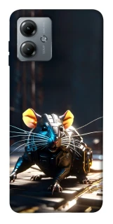 Чехол на Motorola Moto G14 Cyber rat фото 1 из 1