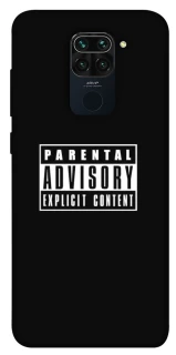 Чехол на Xiaomi Redmi Note 9 / Redmi 10X Parental Advisory Label фото 1 из 1