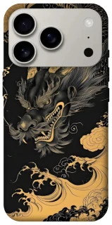 Чохол на Apple iPhone 17 Pro (6.3") gold dragon фото 1 з 1