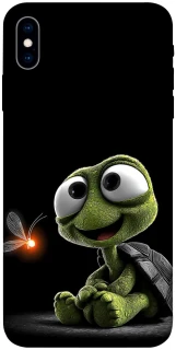 Чохол на Apple iPhone X (5.8") Funny turtle фото 1 з 1