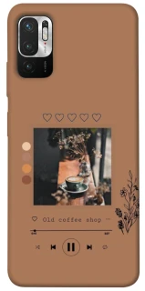 Чехол на Xiaomi Redmi Note 10 5G Coffee player фото 1 из 1