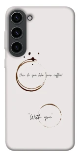 Чехол на Samsung Galaxy S23 Coffee with you фото 1 из 1