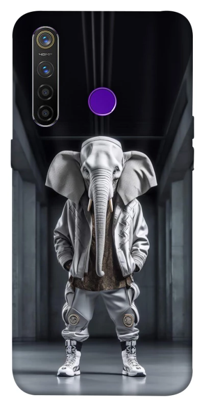 Чехол на Realme 5 Pro Слон v2 фото 1 из 1