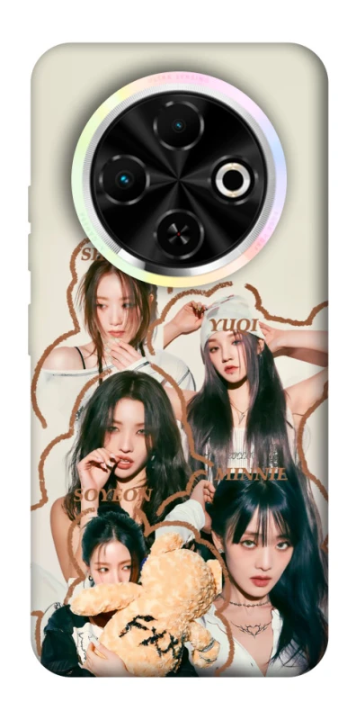 Чехол на TECNO Spark 30C (G)I-DLE фото 1 из 1