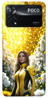 Чехол на Xiaomi Poco X4 Pro 5G Cyber space girl ver.2 фото 1 из 1