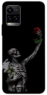 Чехол на Vivo Y21 / Y33s Skeleton vs Rose фото 1 из 1
