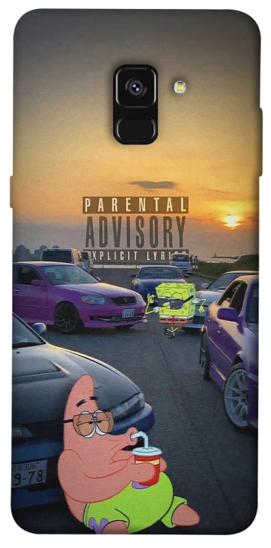 Чохол на Samsung A530 Galaxy A8 (2018) Патрік на перегонах фото 1 з 1