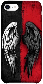 Чехол на Apple iPhone SE (2020) Angel and Devil фото 1 из 1