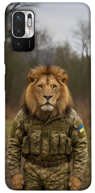 Чохол на Xiaomi Redmi Note 10 5G Лев захисник фото 1 з 1