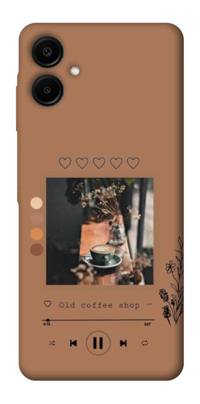 Чохол на Samsung Galaxy A06 Coffee player фото 1 з 1