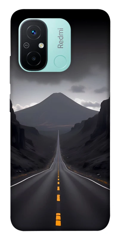 Чохол на Xiaomi Redmi 12C / Poco C55 Black mountains фото 1 з 1