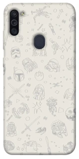 Чохол на Samsung Galaxy M11 Star Wars background ver.1 фото 1 з 1