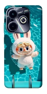 Чехол на Infinix Hot 40i Labubu in the pool ver.2 фото 1 из 1