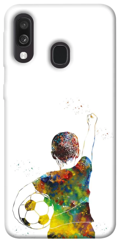 Чехол на Samsung Galaxy A40 (A405F) Football Kids фото 1 из 1