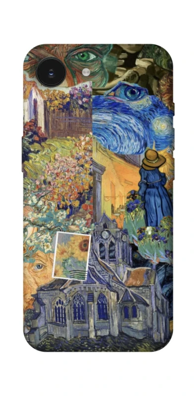 Чехол на Apple iPhone 16e (6.1") Van Gogh collage фото 1 из 1