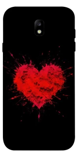 Чохол на Samsung J730 Galaxy J7 (2017) Splash heart фото 1 з 1