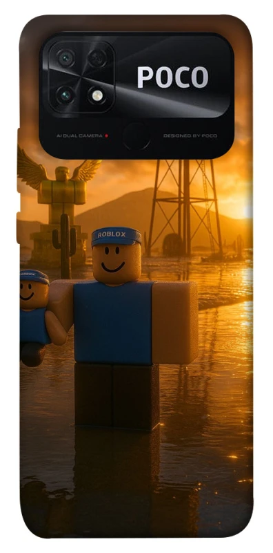 Чехол на Xiaomi Poco C40 Roblox aesthetics ver.4 фото 1 из 1