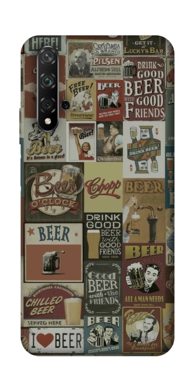 Чохол на Huawei Honor 20 / Nova 5T Retro collage ver.1 фото 1 з 1