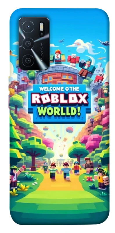 Чохол на Oppo A16s / A16 Roblox World фото 1 з 1