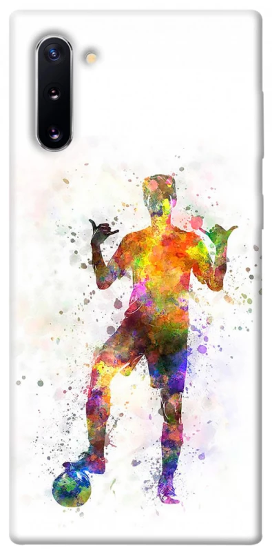 Чохол на Samsung Galaxy Note 10 Football Player v3 фото 1 з 1