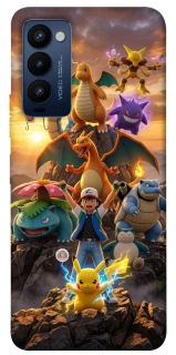 Чехол на TECNO Camon 18 Pokemon фото 1 из 1