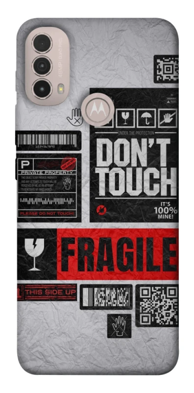 Чехол на Motorola Moto E40 Don't touch фото 1 из 1