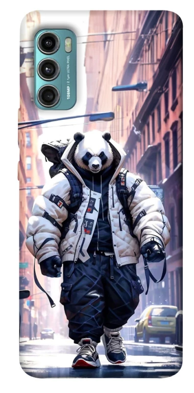 Чохол на Motorola Moto G60 Панда кур'єр фото 1 з 1
