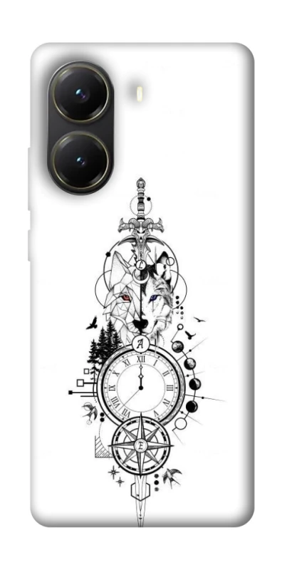 Чехол на Xiaomi Poco X6 Pro Tattoo ver.8 фото 1 из 1