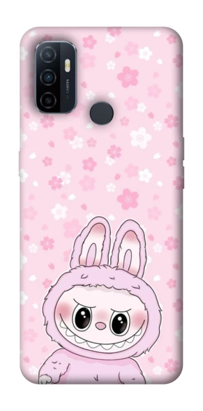 Чохол на Oppo A53 / A32 / A33 Pink Labubu фото 1 з 1