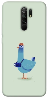 Чохол на Xiaomi Redmi 9 Голуб-детектив фото 1 з 1