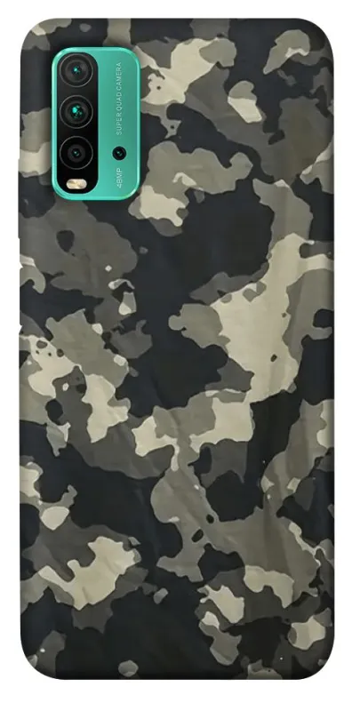 Чехол на Xiaomi Redmi Note 9 4G / Redmi 9 Power Camouflage v10 фото 1 из 1