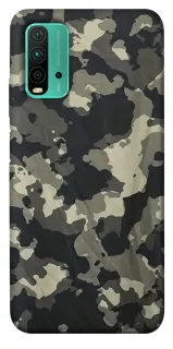 Чехол на Xiaomi Redmi Note 9 4G / Redmi 9 Power Camouflage v10 фото 1 из 1