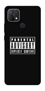 Чохол на Oppo A15s / A15 Parental Advisory Label фото 1 Чохол на Oppo A15s / A15 Parental Advisory Label фото 1 з 1