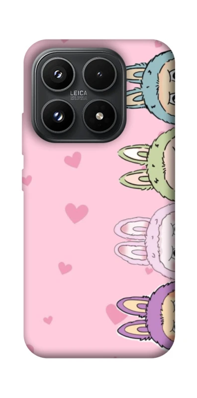 Чохол на Xiaomi 17 All Labubu 4 фото 1 з 1