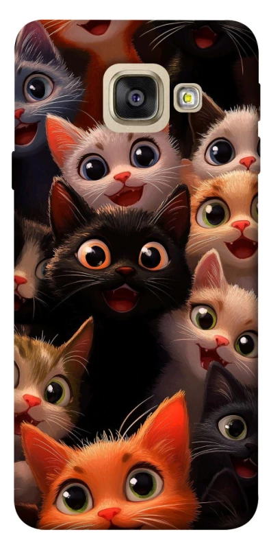 Чохол на Samsung A520 Galaxy A5 (2017) happy cats фото 1 з 1