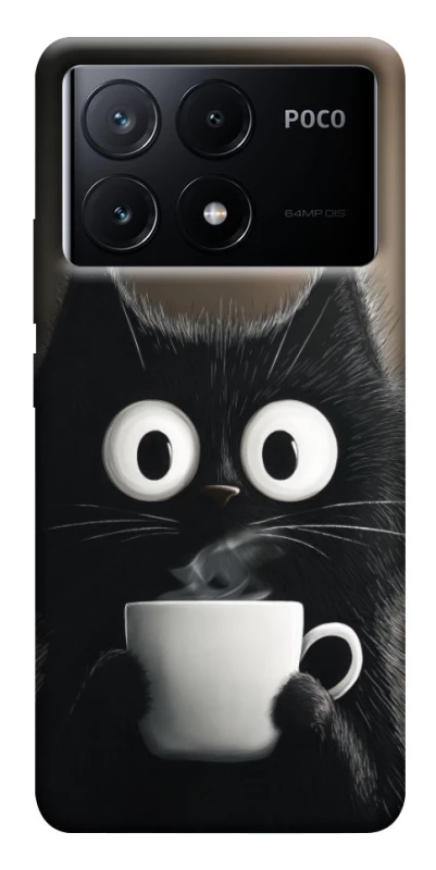 Чохол на Xiaomi Poco X6 morning cat фото 1 з 1